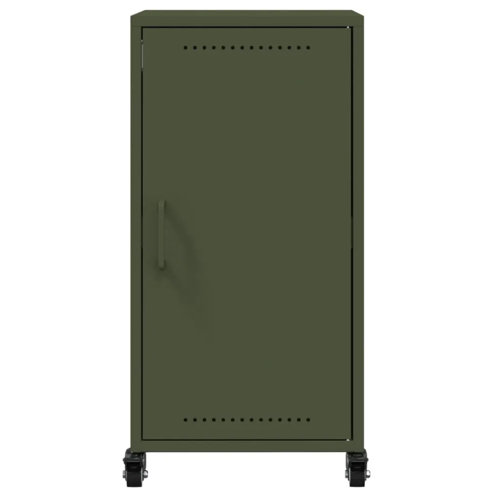 Sideboard Olive Green 36x39x72 cm Cold-rolled Steel