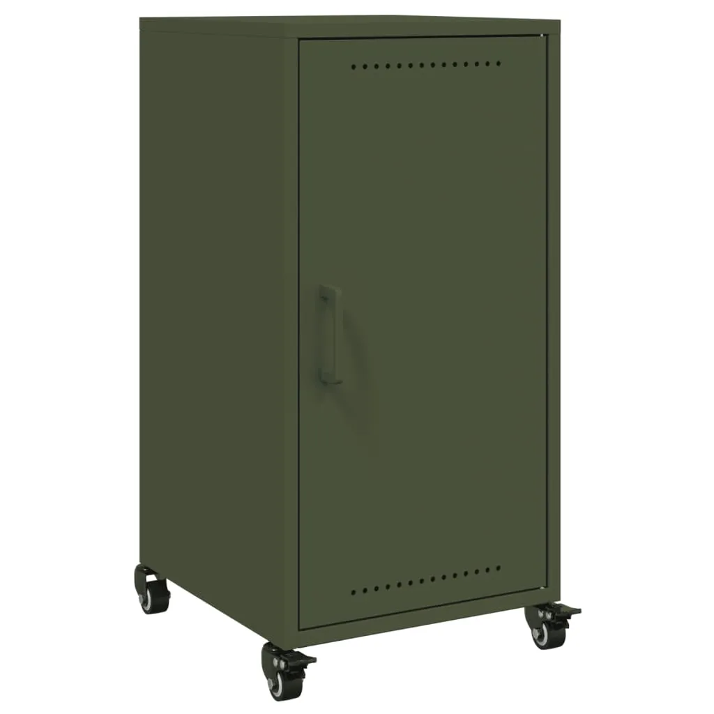 Sideboard Olive Green 36x39x72 cm Cold-rolled Steel