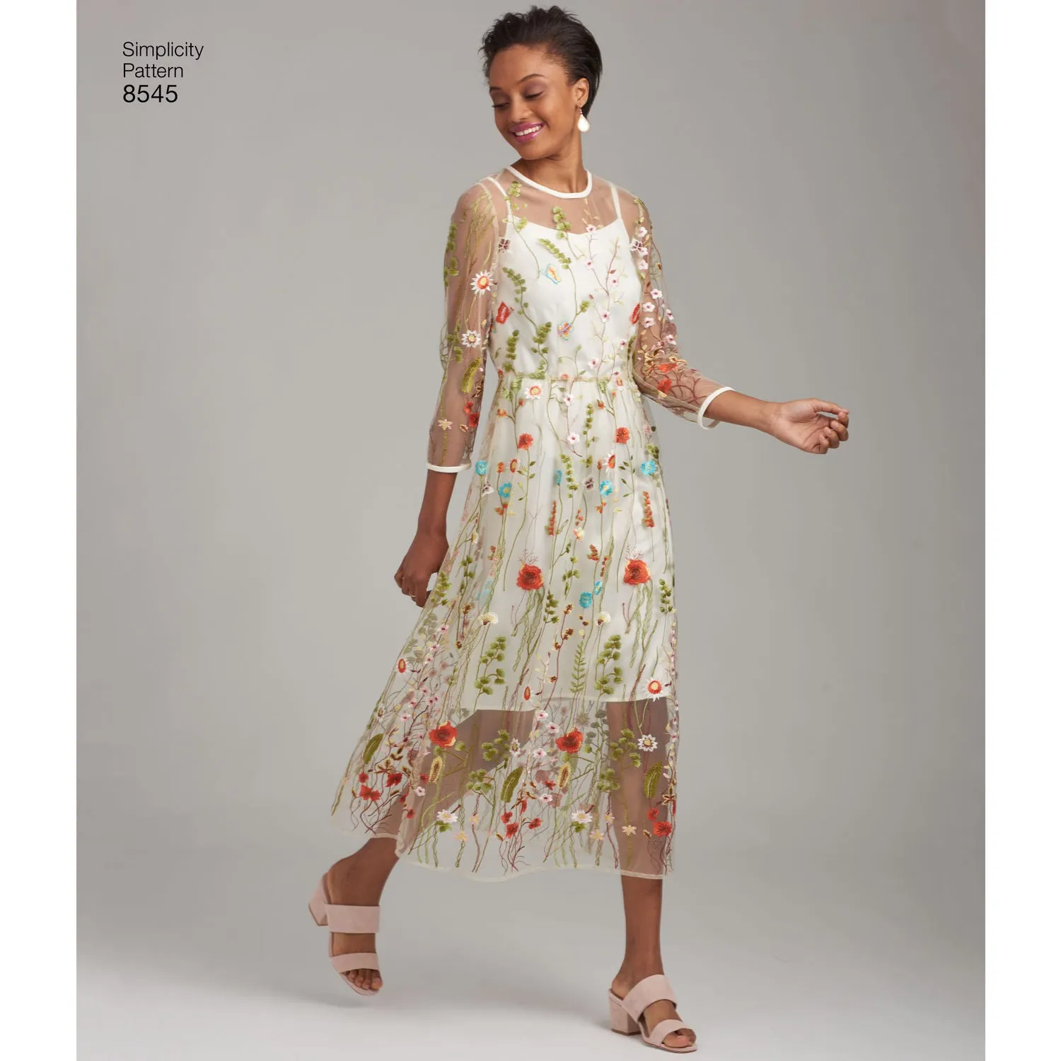 Simplicity Pattern S8545 Misses' / Miss Petite Dress & Top