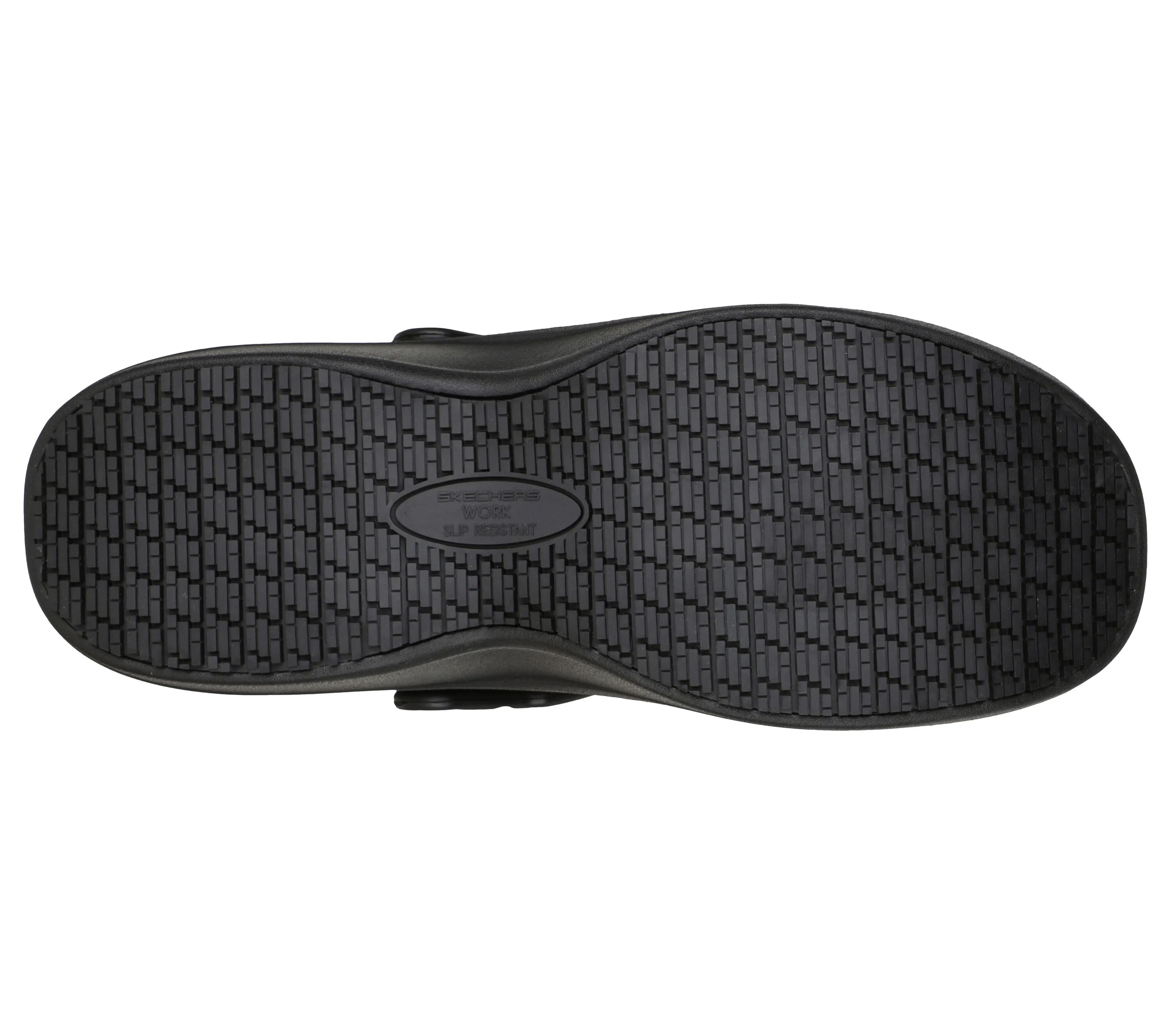 Skechers Men's Riverbound Slip Resistant Work Clog - Black 200092