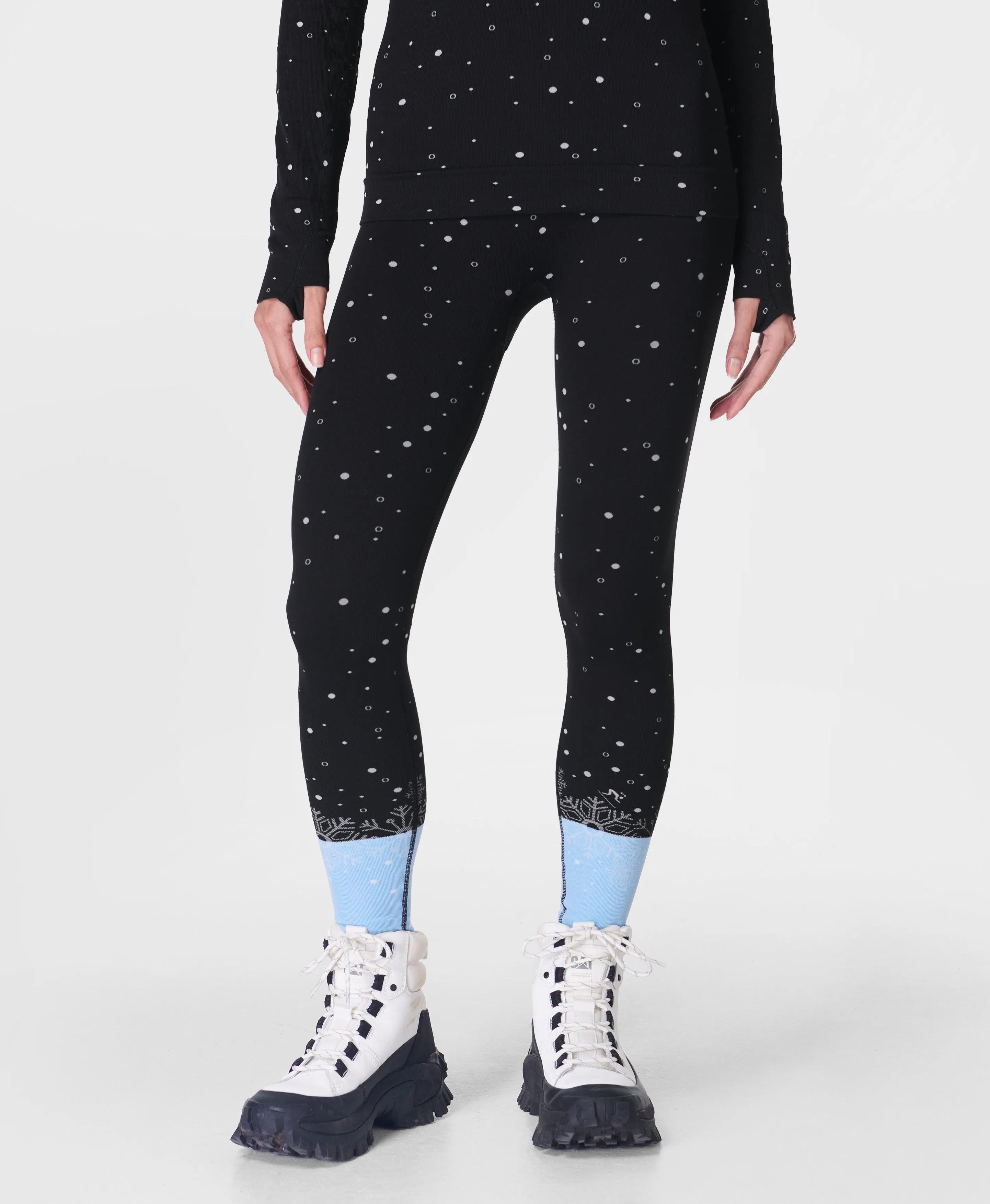 Snowflake Base Layer Legging Sb9868 Blue-Snowflake-Jacqu