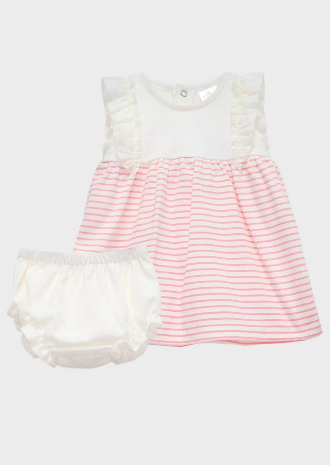 Striped Ruffle Dress   Bloomer