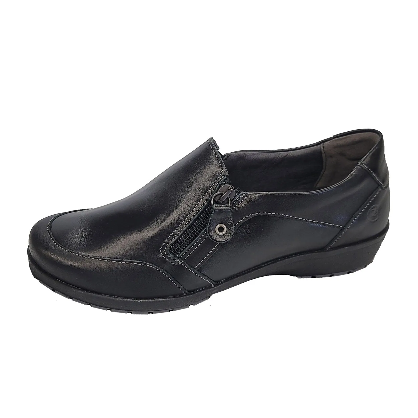 Suave Chelsea Slip On  (Women) - Black