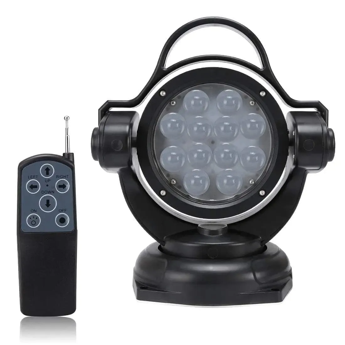 SUPAREE 360°  Rotating Remote Control LED searchlight work light