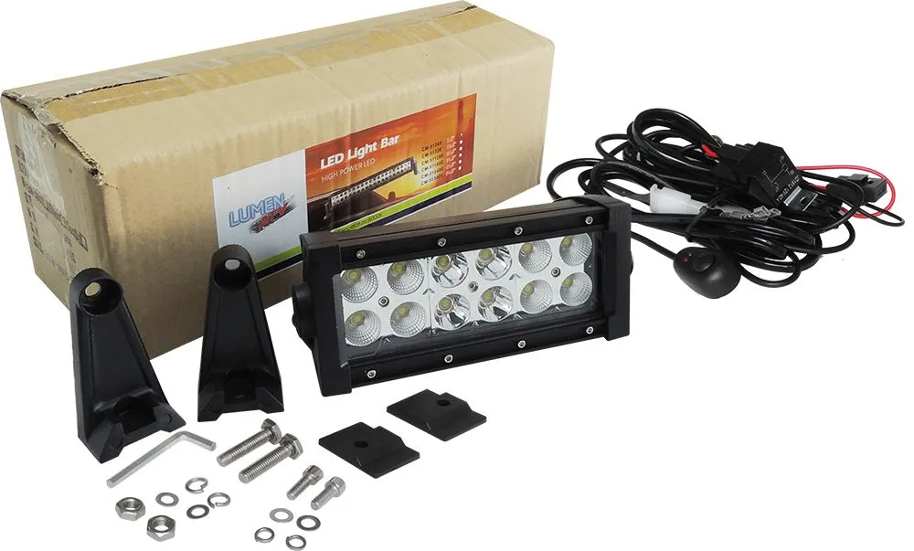 Super Bright 7.5" LED flood/spot Combo light 12 LED 36W