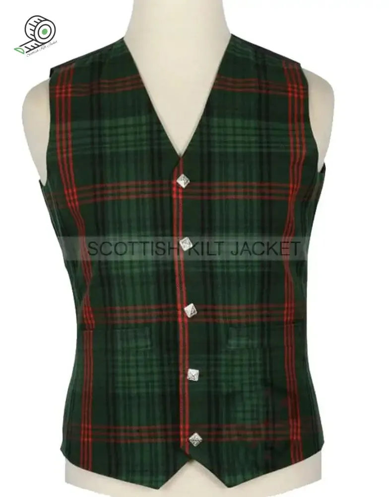 Tartan Rose Hunting Vest