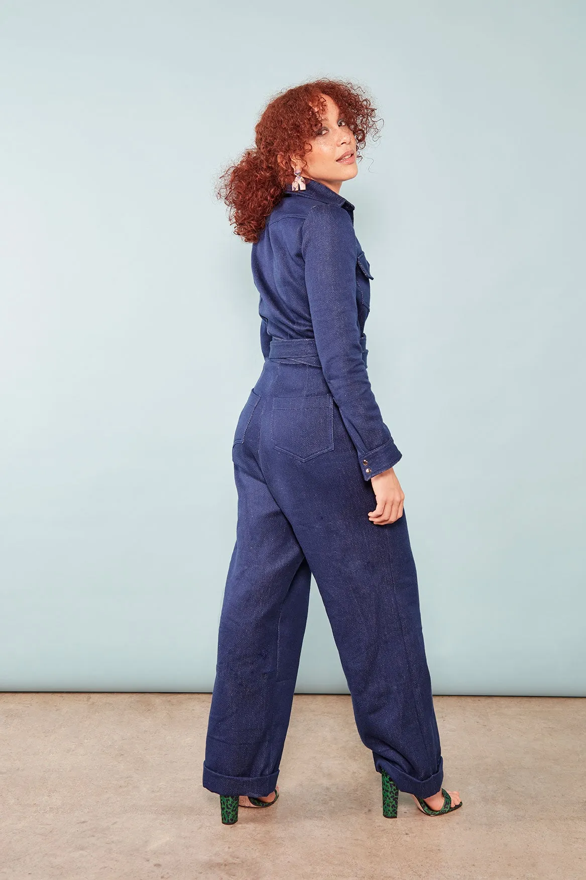 The Alex ezp® Boilersuit Indigo Organic Denim