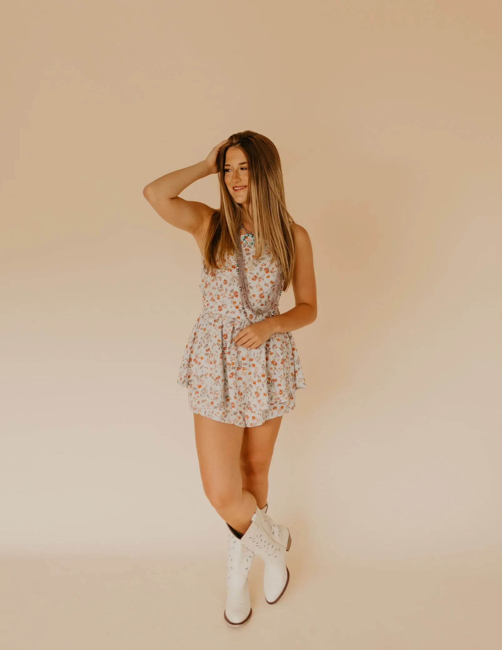 The Eryn Floral Romper