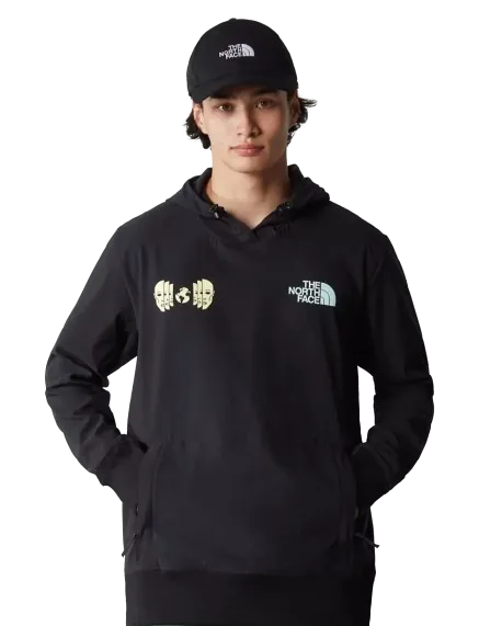 The North Face Tekno Logo Hoodie TNF Black/Sun Sprite