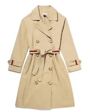 The Rox Trench Coat in Khaki