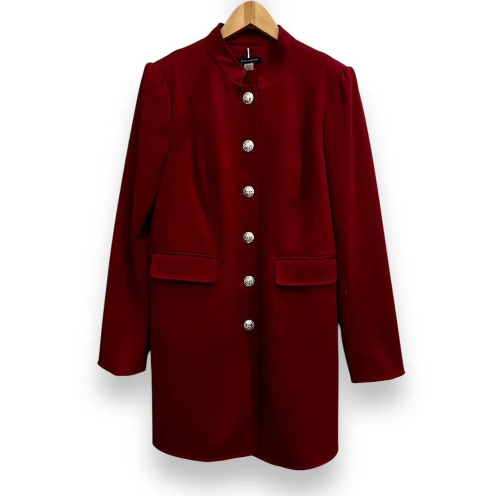 Tommy Hilfiger Button Coat - Size 8