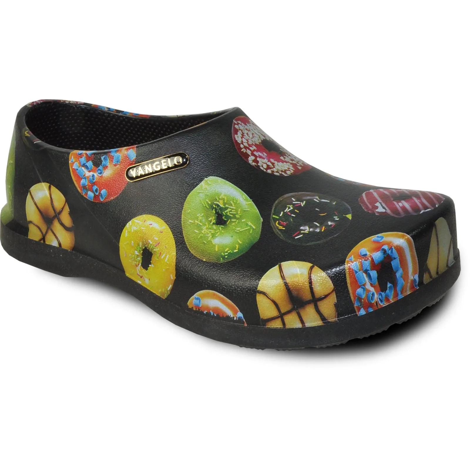 VANGELO Men Slip Resistant Clog CARLISLE Donuts