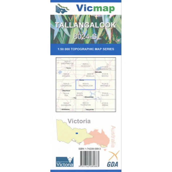 Vicmap - Tallangalook 8024-S