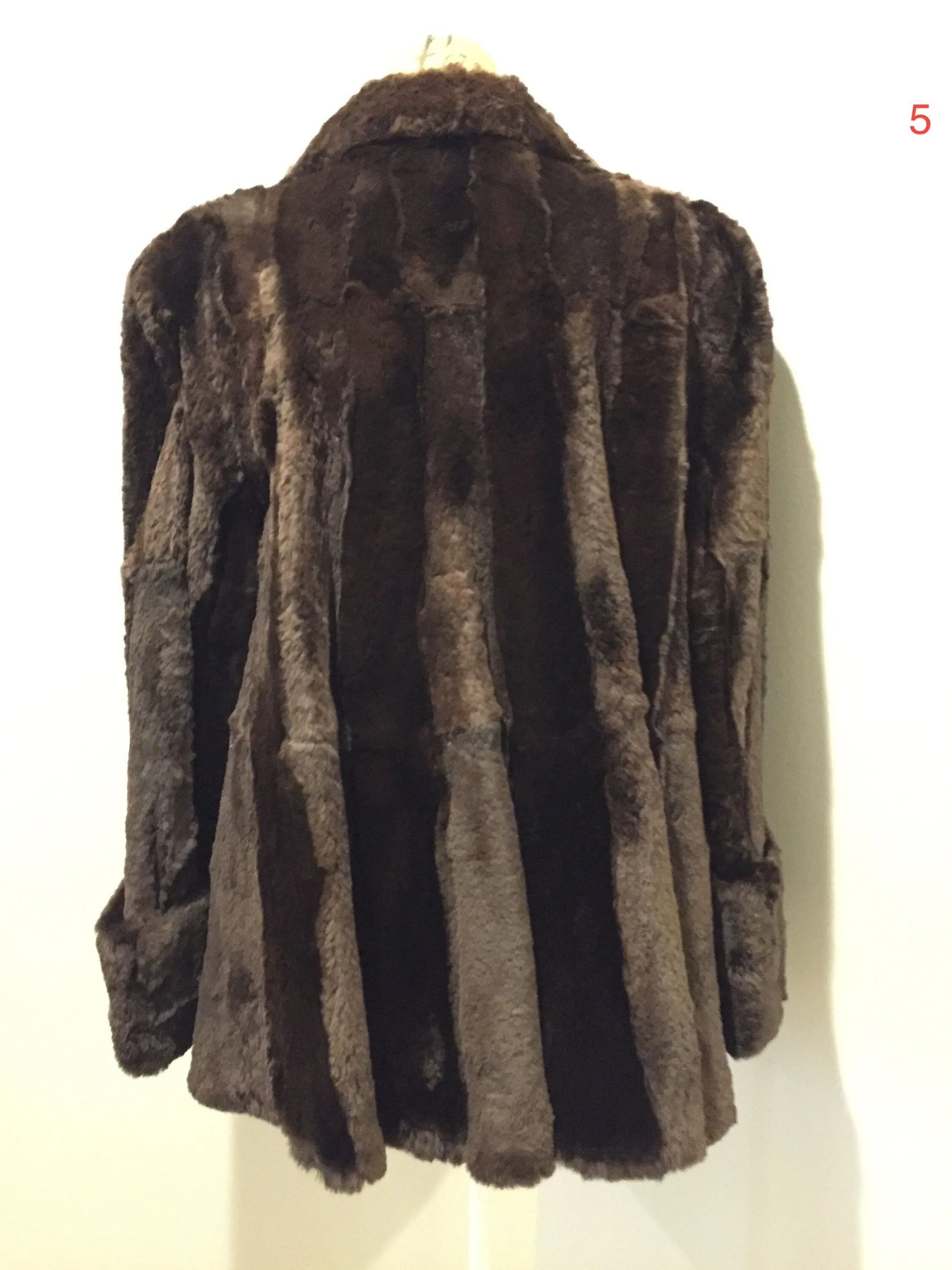 Vintage Fur Coat " La Compagnie E. Premont d'Ltee" Made in Quebec Canada