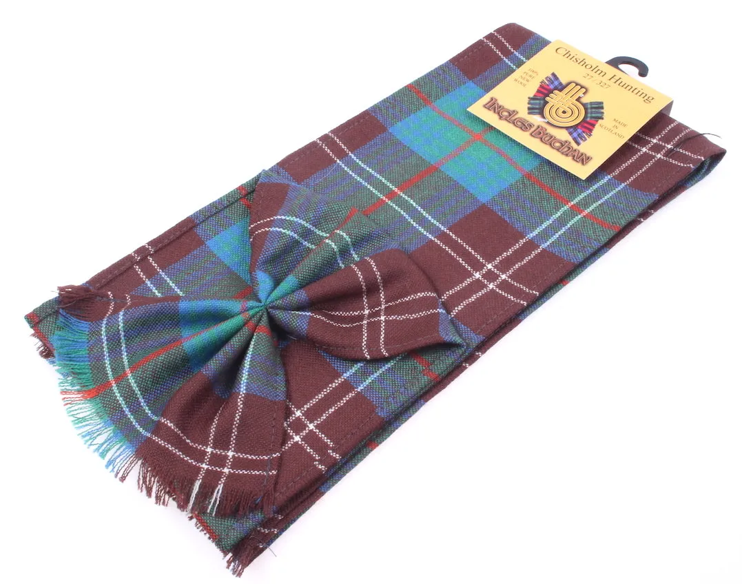 Wool Mini Sash in Chisholm Hunting Tartan