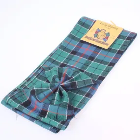 Wool Mini Sash in Leslie Hunting Ancient Tartan