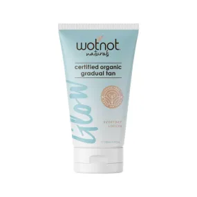 Wotnot Naturals Glow Certified Organic Gradual Tan Everyday Lotion 130mL *Toxin-Free Tan*